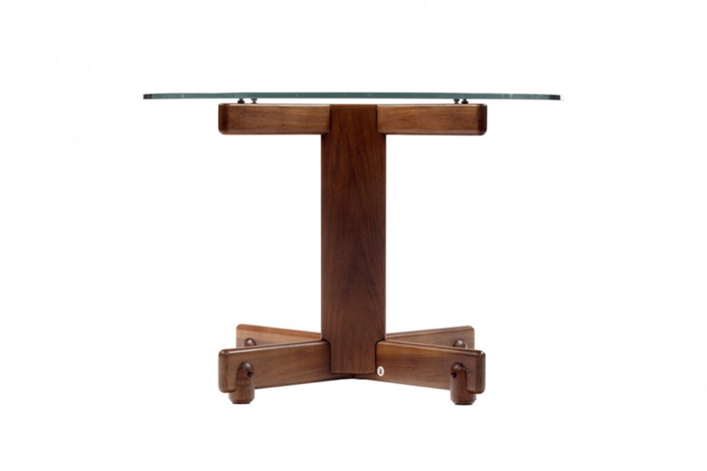Mesa de Jantar Alex Tampo em Vidro